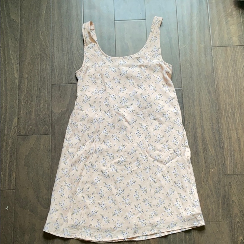 AE scoop neck mini slip dress